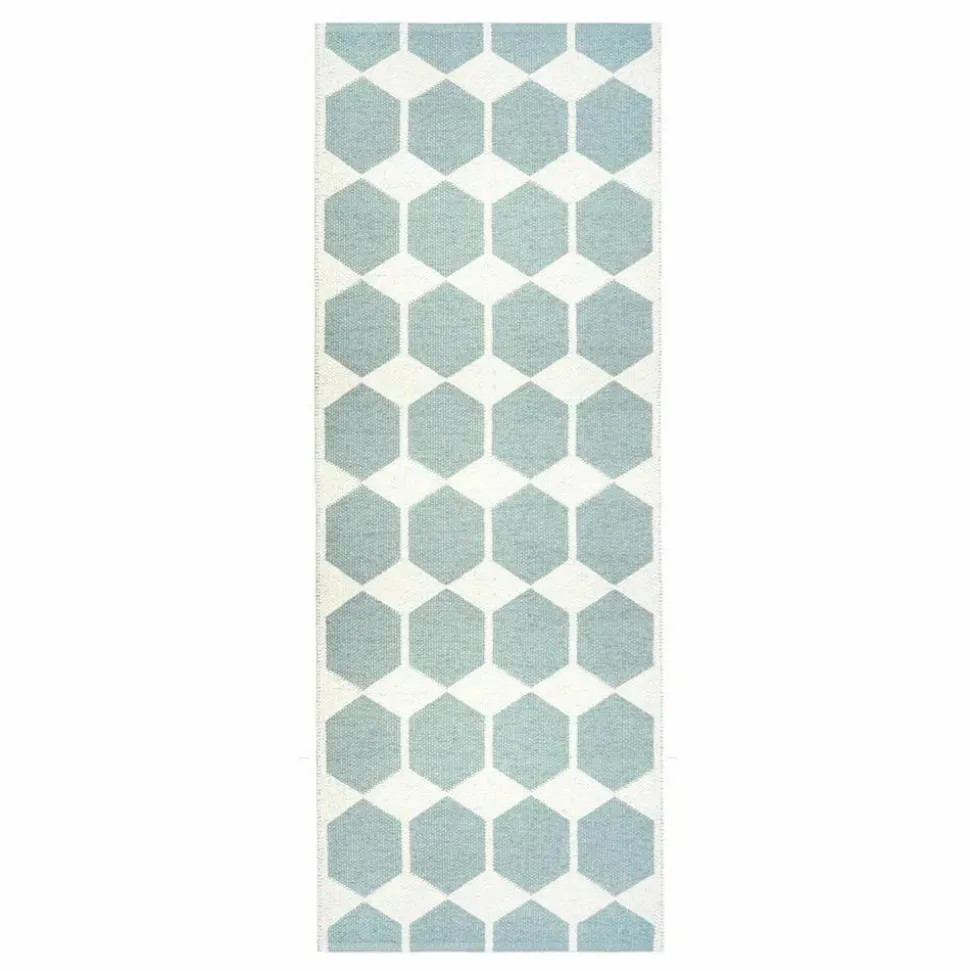 Anna matta aqua (turkos) 70 x 200 cm