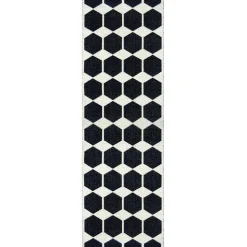 Anna matta svart 70 x 200 cm
