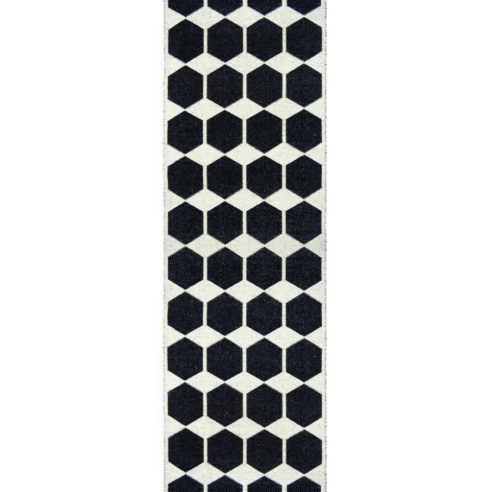 Anna matta svart 70 x 200 cm