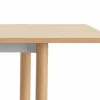 Annex Overhang matbord Oxiderad aluminium-lackerad ek 220x90 cm