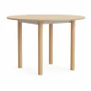 Annex Round matbord Oxiderad aluminium-lackerad ek Ø110 cm