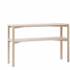 Anton konsolbord 35x125 cm Vitpigmenterad ek