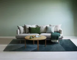 Anton soffbord Ø90 cm Vitpigmenterad ek