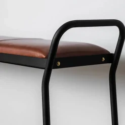 Anytwo pall Svart-vintage cognac