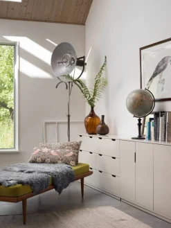Aoko byrå dubbel 6 lådor Beige