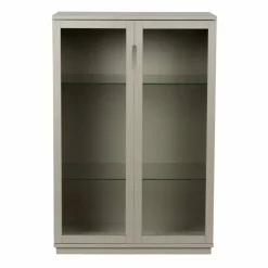 Aoko vitrinskåp 120 cm Beige