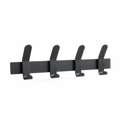 A-Rack kroklist black 4 krokar