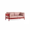 Arbour ECO 2-sits Soffa Re-wool 648 multi-vinröd bok
