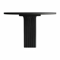 Arc matbord Ø120 cm Coffee black oak