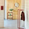 Arcs Trolley High serveringsvagn Auburn red