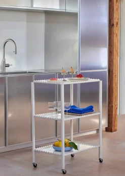 Arcs Trolley High serveringsvagn Eggshell