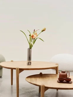 Aria soffbord Mörk ek Ø90x42 5 cm