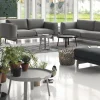 Around sidobord small Grey