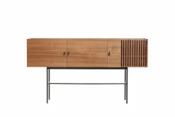 Array sidobord 180 cm Valnöt