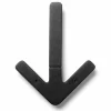 Arrow krok svart