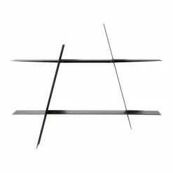 A-Shelf vägghylla Large 78x12x67 cm Black