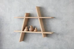 A-Shelf vägghylla Large 78x12x67 cm Oak