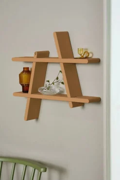 A-Shelf vägghylla Special Edition Brown beige M 52x9x46 cm