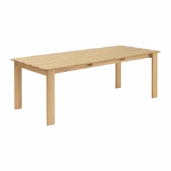 Assemble bord Teak 220x92 cm