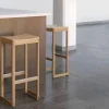 Atelier barpall Svartlackerad björk-H65 cm