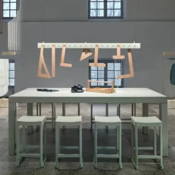 Atelier barpall Svartlackerad björk-H65 cm
