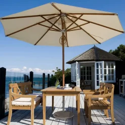 Atlantis parasoll vit ø330cm