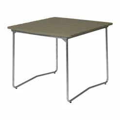 B31 matbord 92x84 cm Ljusgrön ek-varmförzinkat stativ