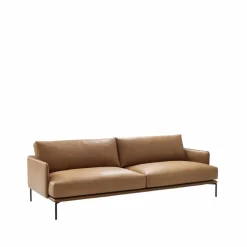 Baron soffa 3-sits läder master 53 whiskey 237 cm