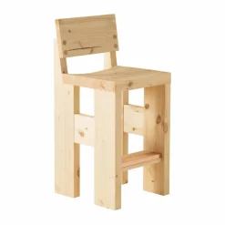 001 Bar Stool barstol Matt oljevaxad furu 65 cm