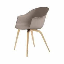 Bat stol new beige mattlackat ekstativ