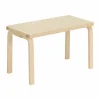 153B bänk Naturlackerad björk