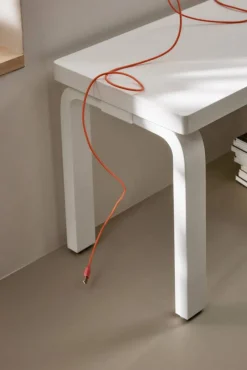168B bänk Solid seat white lacquered