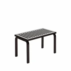 153B bänk Svartlackerad björk