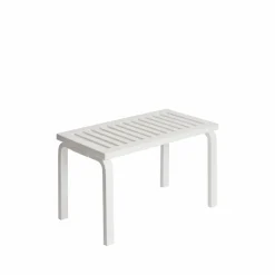 153B bänk Vitlackerad björk