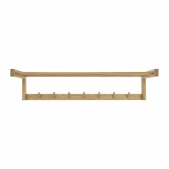Bäckebo hatthylla Ek 7 knoppar