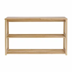 Bäckebo skohylla med sits Ek 80x48x30 cm