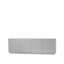 Beam sideboard ljusgrå ljusgrå sockel