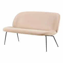 Beetle soffa 2-sits helklädd conic base Sunday 034-matt black
