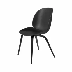 Beetle stol Black svartbetsat bokstativ