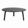 Bella soffbord Black Ø80x32 cm