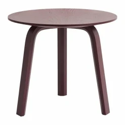Bella soffbord Dark bordeaux Ø45x39 cm