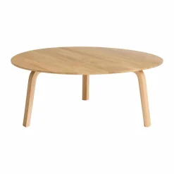 Bella soffbord Lackerad ek Ø80x32 cm