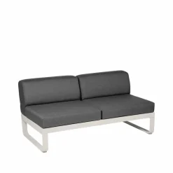 Bellevie Central modulsoffa 2-sits Clay grey (grå) graphite grey dyna