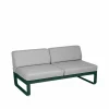 Bellevie Central modulsoffa 2-sits Cedar green (grön) flannel grey dyna