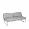Bellevie Central modulsoffa 2-sits Clay grey (grå) flannel grey dyna