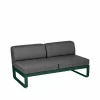 Bellevie Central modulsoffa 2-sits Cedar green (grön) graphite grey dyna