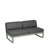 Bellevie Central modulsoffa 2-sits Cactus (grön) graphite grey dyna
