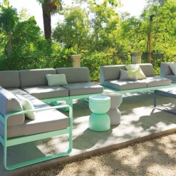 Bellevie Central modulsoffa 2-sits Cactus (grön) graphite grey dyna