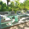 Bellevie Central modulsoffa Rosemary (grön) flannel grey dyna 1-sits