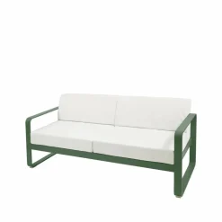 Bellevie 2-sits soffa Cedar green (grön) off-white dyna